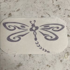 Dragonfly decal